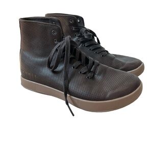 Nobull Women’s Leather Cupsole Trainer High-Top